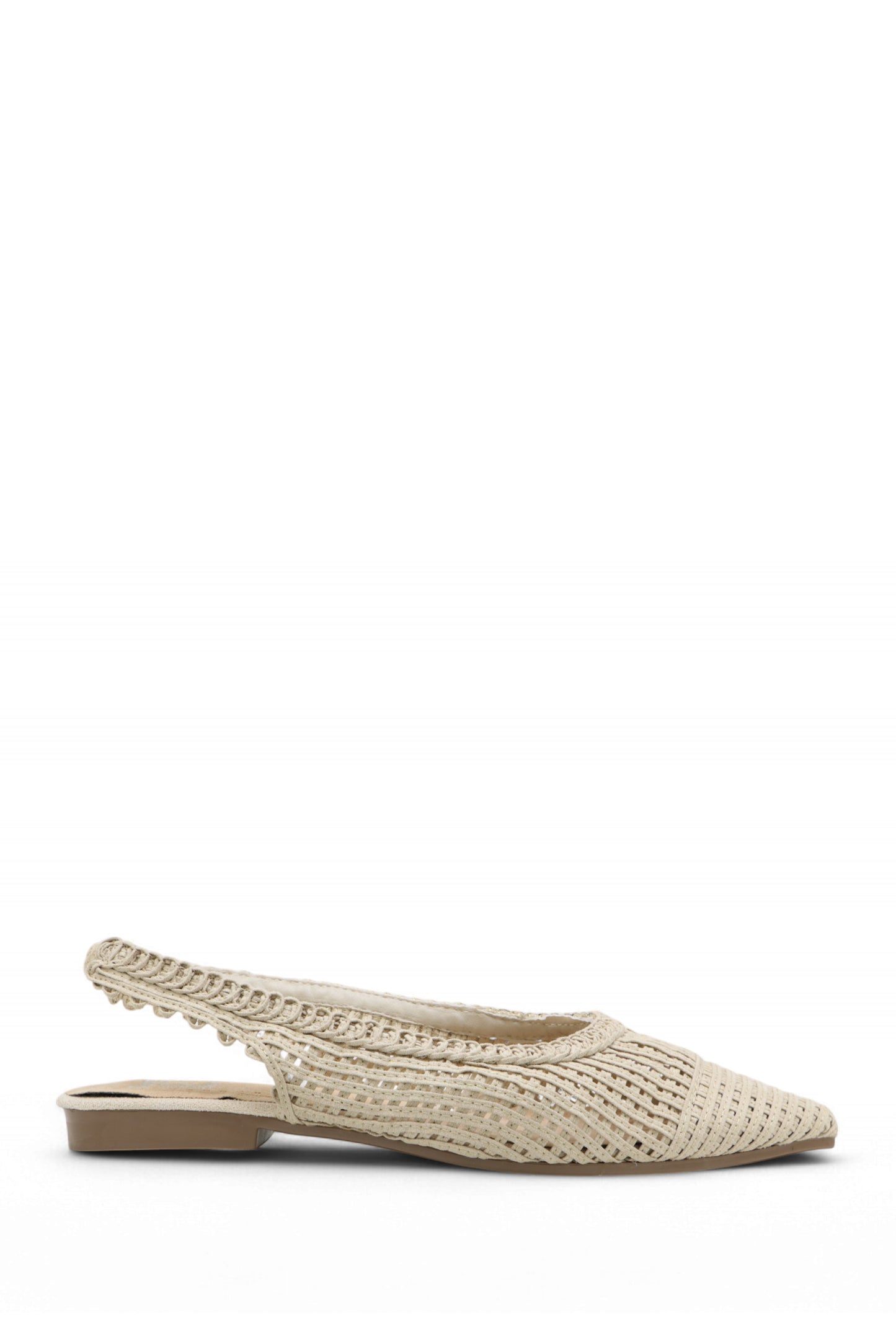 Ballerines Iris Slingback "Golden Radiance" - L'Éclat Discret à Vos Pieds