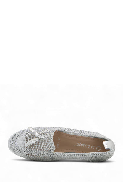 Mocassins Solar Argenté